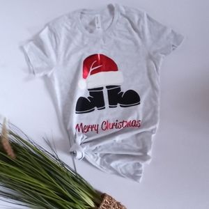Merry Christmas t-shirt. Hand crafted